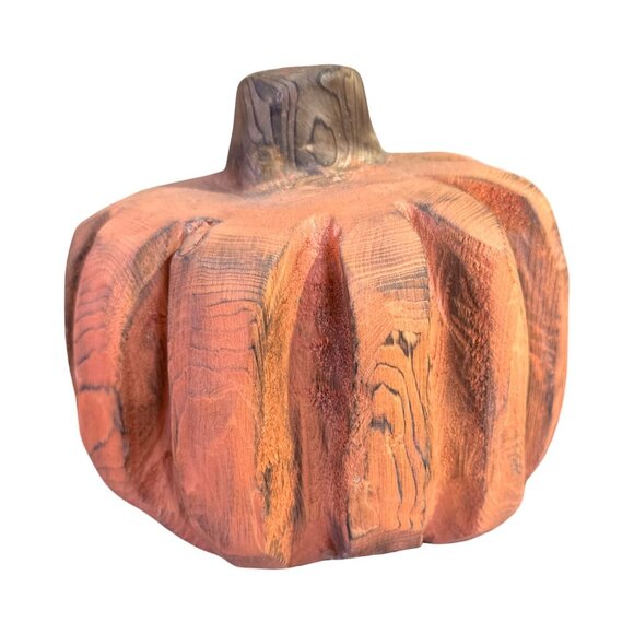 Handmade Rustic Wooden Pumpkin Decor By Basket Case Designs LLC - Picture 5 of 8